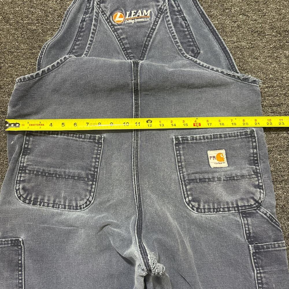 Carhartt blue double knee overalls - Picture 8 of 8